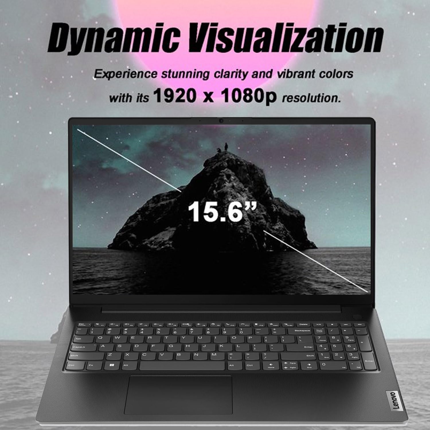 Lenovo V15 Gen 4 Business Laptop, 15.6' FHD Display, Intel Core i5-13420H (Beat i7-1355U), 24GB RAM, 1TB SSD, HDMI, RJ45, Webcam, Numeric Keypad, Wi-Fi, Windows 11 Pro, Black