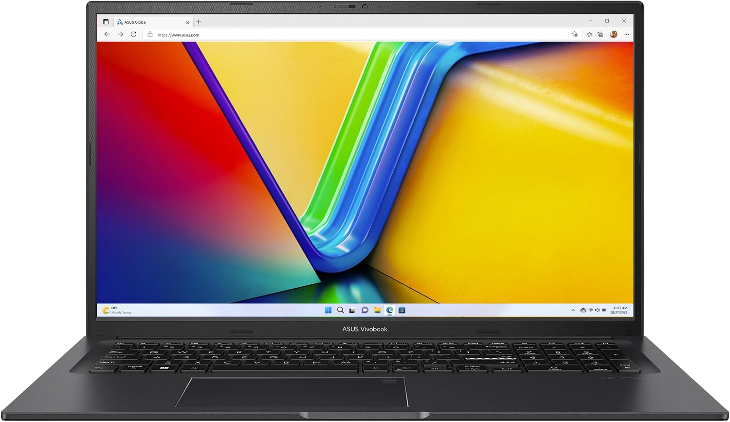 ASUS Vivobook 17.3' FHD 1920x1080 IPS Laptop Intel 14-Core i9-13900H Intel Iris Xe Graphics 24GB DDR4 1TB SSD Wi-Fi 6E Backlit Keyboard Fingerprint 720p HD Camera Win11 Pro w/ONT 32GB USB