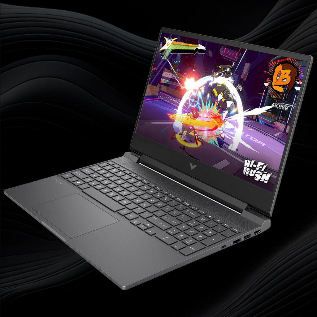 HP Victus 15.6 Ryzen 5 Gaming Laptop, 15.6 FHD 144Hz, Ryzen 5 7535HS (Beats Intel i5-13420H), AMD Radeon RX 6550M (Beats Nvidia GeForce RTX 3050), 32GB DDR5 RAM, 1TB SSD, Backlit KB, Windows 11 Home