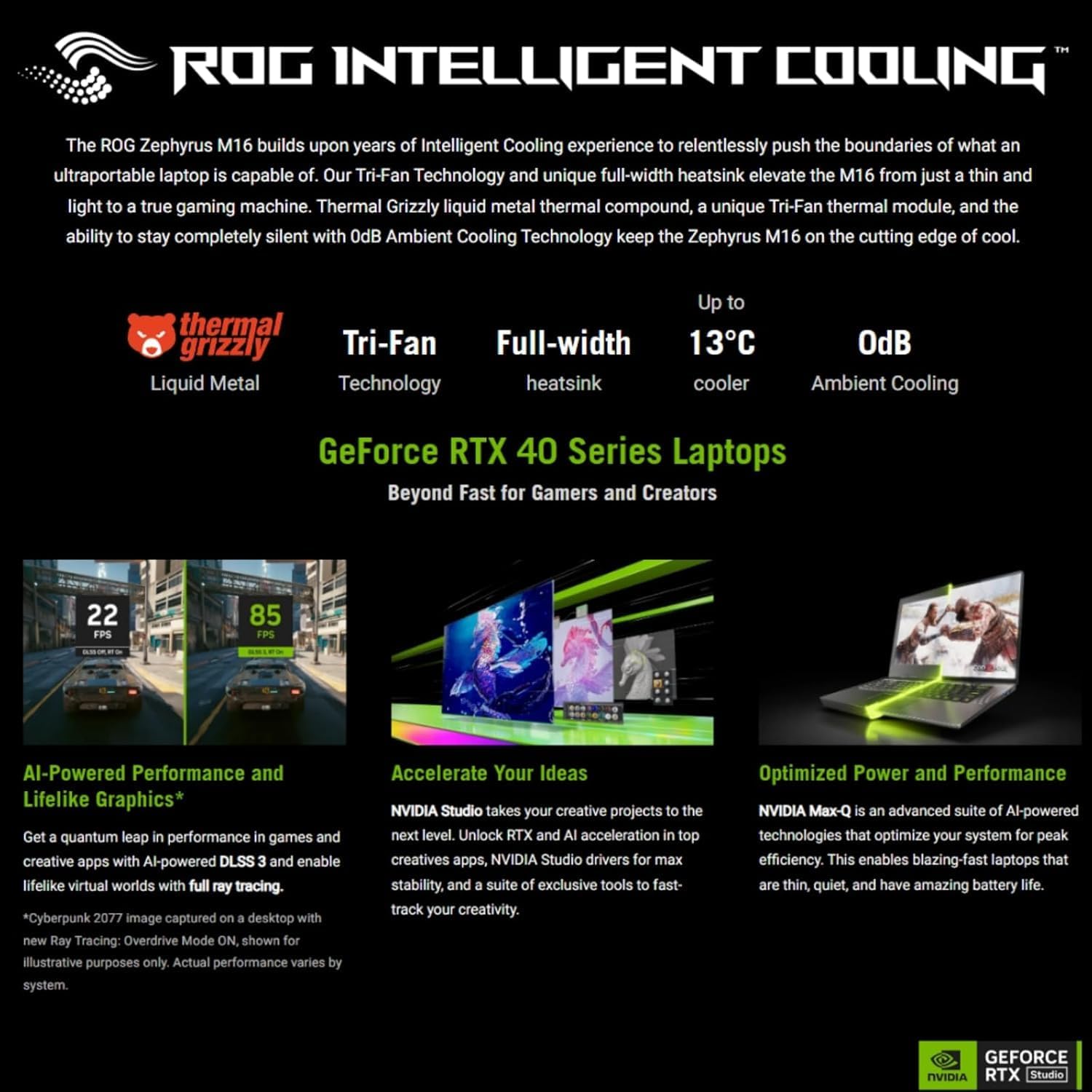 ASUS ROG Zephyrus M16 Gaming Laptop, Intel i9-13900H Up to 5.4 GHz, NVIDIA RTX 4080 12GB, 16' QHD 240Hz, 16 GB DDR5, 1 TB SSD, RGB Backlit KB, Win 11 Pro, Office Pro Lifetime License, Patented Mouse