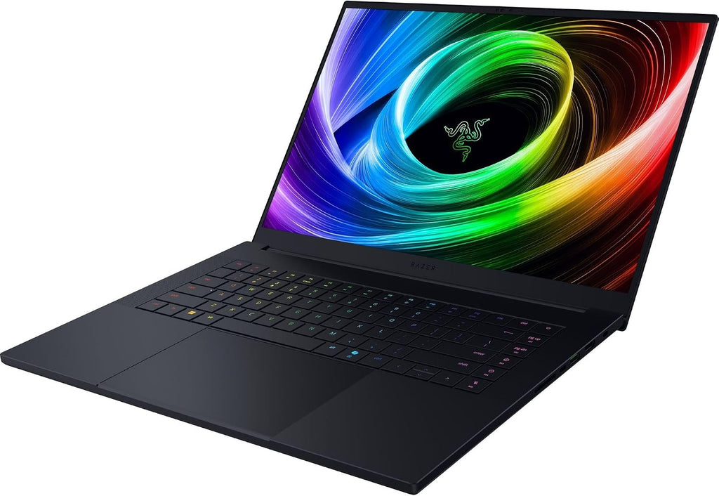 Razer Blade 16 (2025) Gaming Laptop: NVIDIA GeForce RTX 5070 Ti - AMD Ryzen AI 9 365 CPU - QHD+ 240Hz OLED Display - 32GB LPDDR5x RAM - 1TB SSD PCIe Gen4 - Windows 11 - Copilot+ PC - Chroma RGB