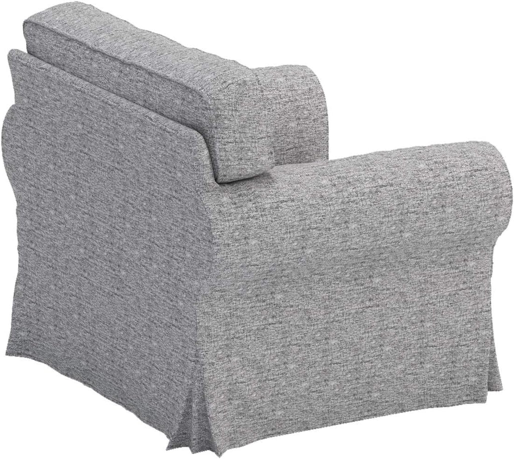 Ektorp Sofa Dense Cotton Cover Replacement Slipcover Compatible with IKEA Ektorp Sofa (Polyester Flax Chair)