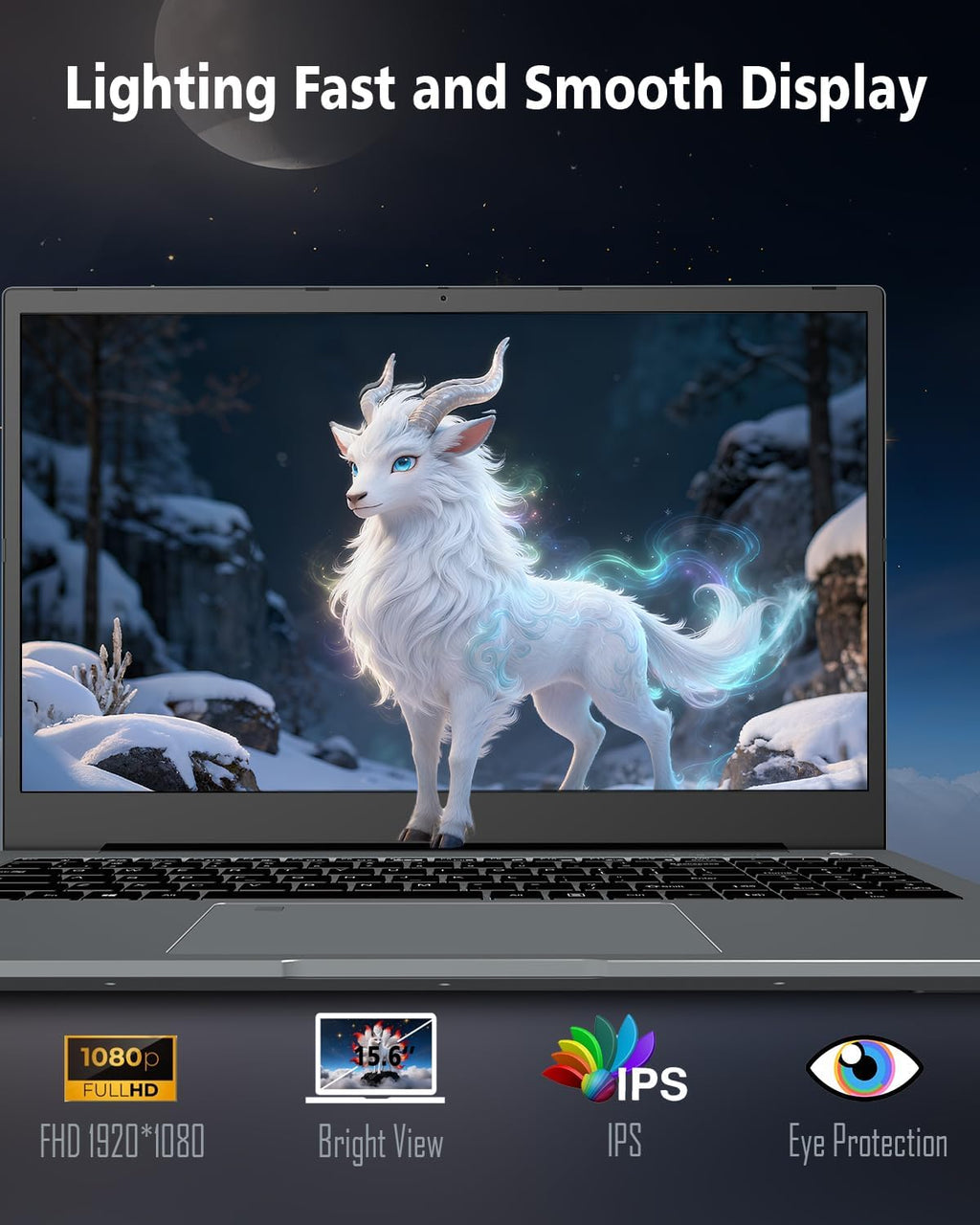 Laptop Computers,15.6' IPS 1080P Screen,12th generation i5 1235U Processor 10C 12T 4.4Ghz 20GB RAM 512 SSD, Laptops with Fingerprint Recognition Backlit Keyboard,WiFi,USB 3.0, Webcam, HDMI, Gray