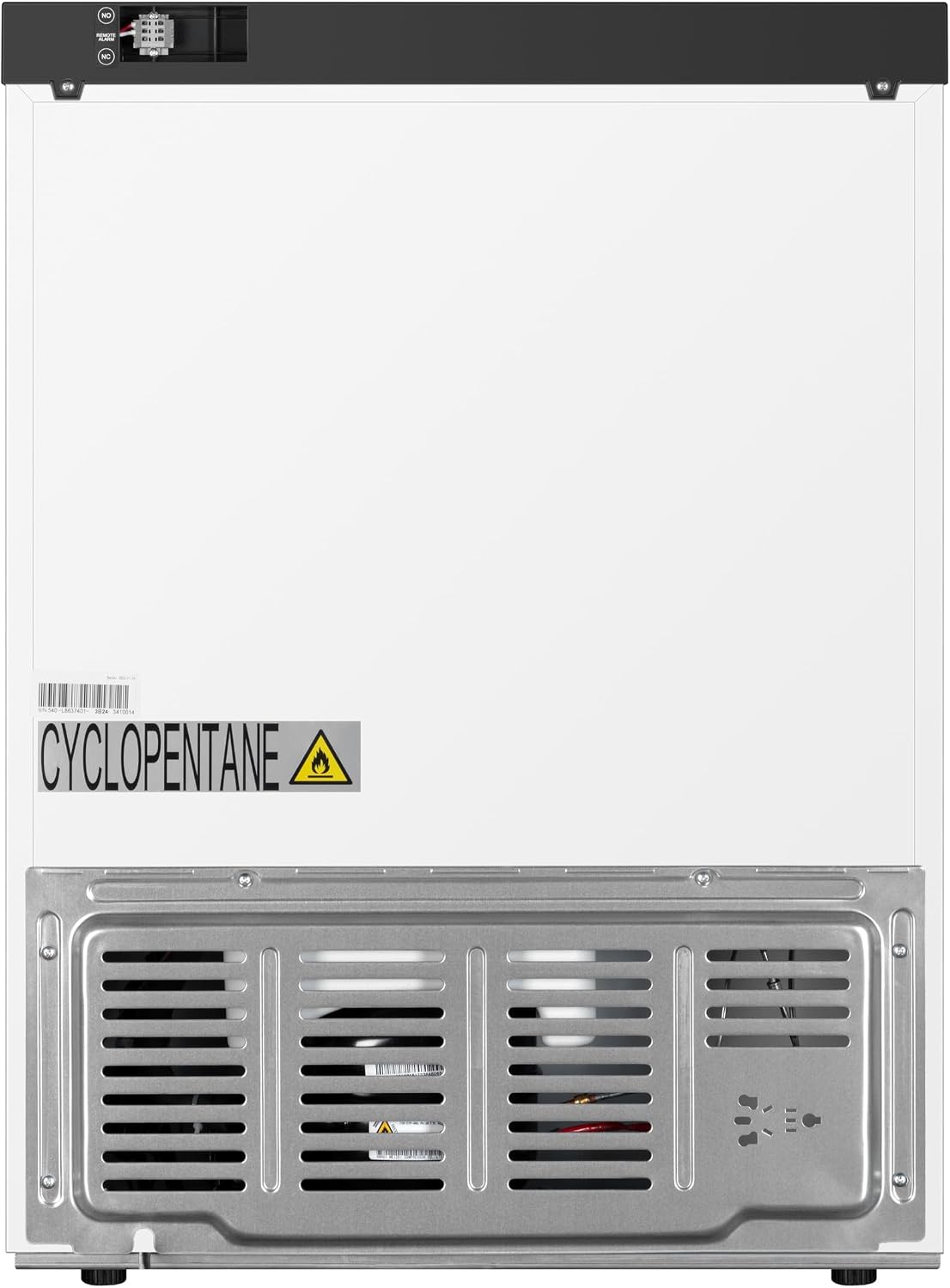 KoolMore 4.5 cu ft Countertop Medical Pharmacy Refrigerator with Emergency Backup Battery for Temperature Display and Alarm in White, UL Listed (KM-PHR-45C)