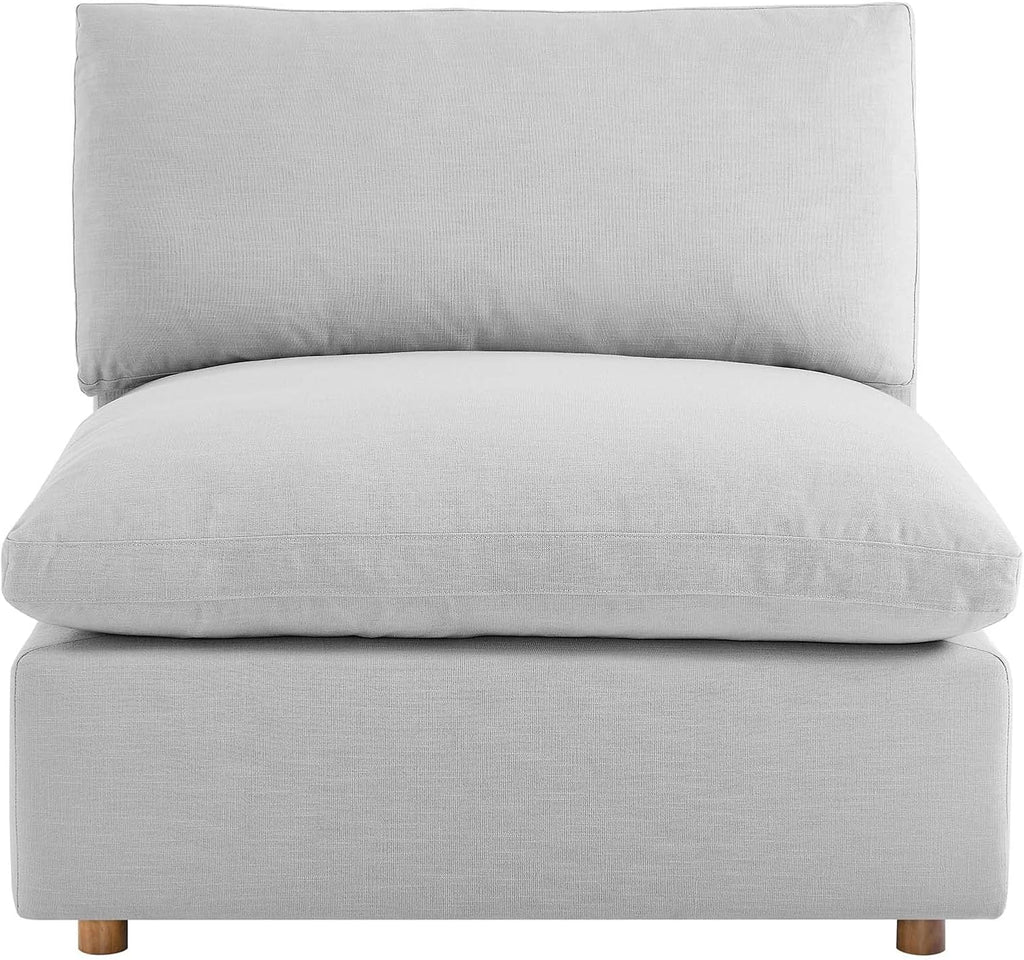 Modway Commix Down-Filled Overstuffed Upholstered 4-Piece Sectional Sofa