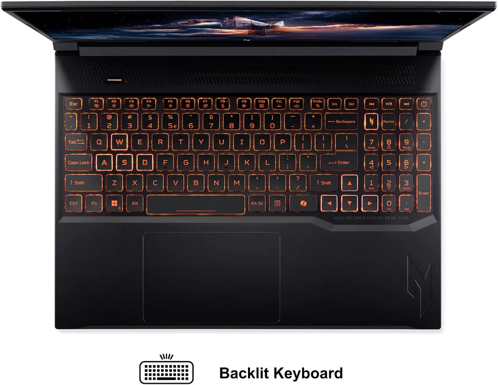 acer Nitro V 16 AI Gaming Laptop 16' WUXGA IPS 180Hz AMD Zen 4 Octa-Core Ryzen 7 260 64GB RAM 1TB SSD GeForce RTX 5050 (Up to 421 AI Tops) Backlit Wi-Fi6E Win11Pro w/ICP Hub