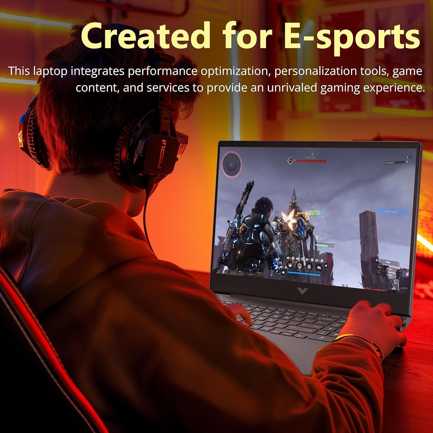 HP Victus 15.6' FHD 144Hz Gaming Laptop, AMD Ryzen 5 7535HS, Radeon RX 6550M (Beats GeForce RTX 3050), 16GB RAM 512GB SSD, Backlit Keyboard, 256gb 9H Docking Station, Windows 11 Home, Mica Silver