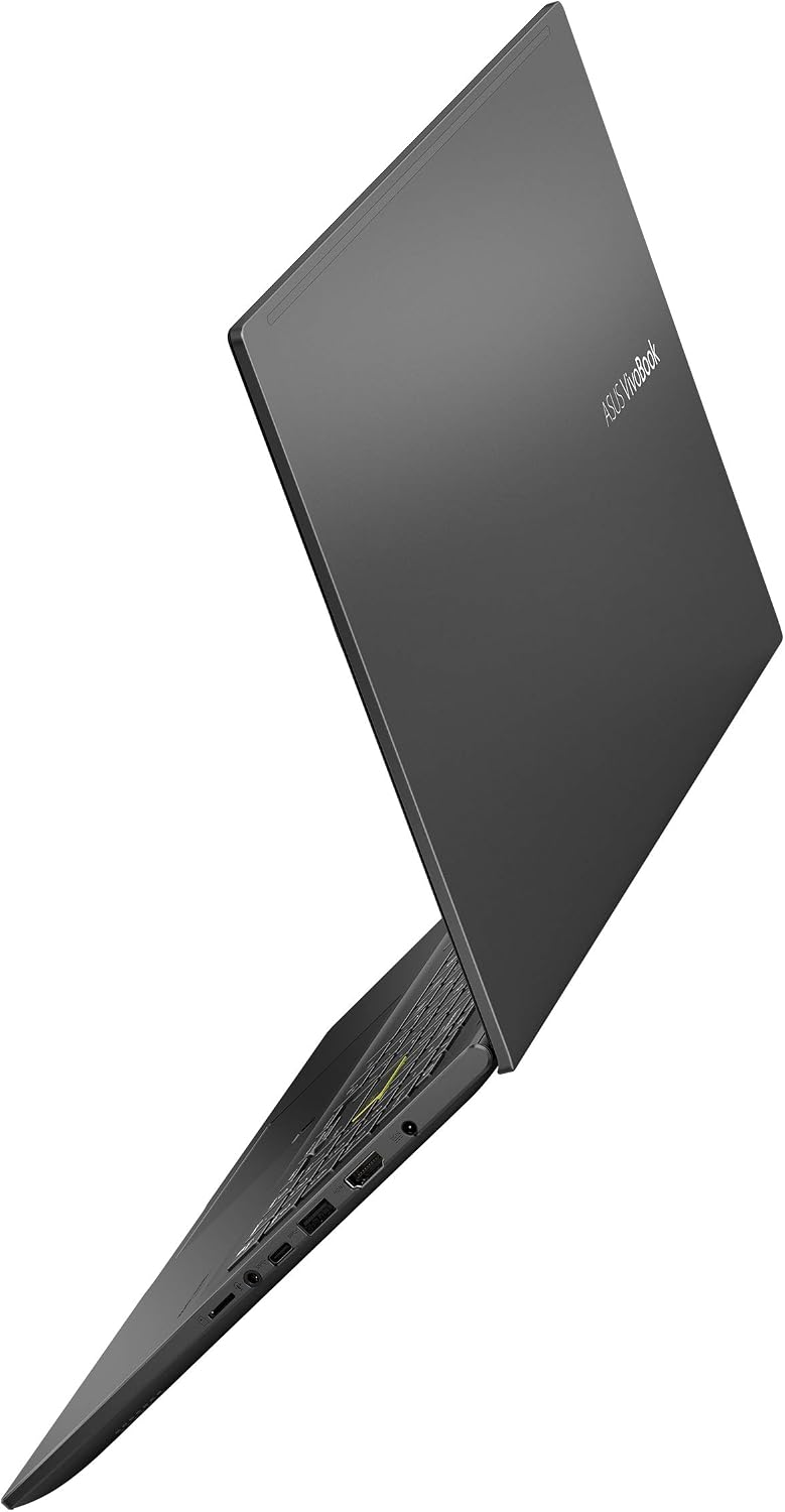 ASUS VivoBook 15 S513 Thin and Light Laptop, 15.6' FHD Display, AMD Ryzen 5 4500U Processor, 8GB DDR4 RAM, 512GB PCIe SSD, Fingerprint Reader, Windows 10 Home, Indie Black, S513IA-DB51