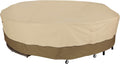 Classic Accessories Veranda Water-Resistant 128 Inch Round General Purpose Patio Furniture Cover, Patio Furniture Covers