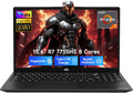 NIMO 15.6' IPS FHD Gaming Laptop, AMD 8 Cores Ryzen 7 7735HS (Beats i7-12650H, Up to 4.75GHz) 16GB DDR5 RAM 512GB SSD Computer with Radeon 680M 100W Type-C HDMI Portable for Business and Student