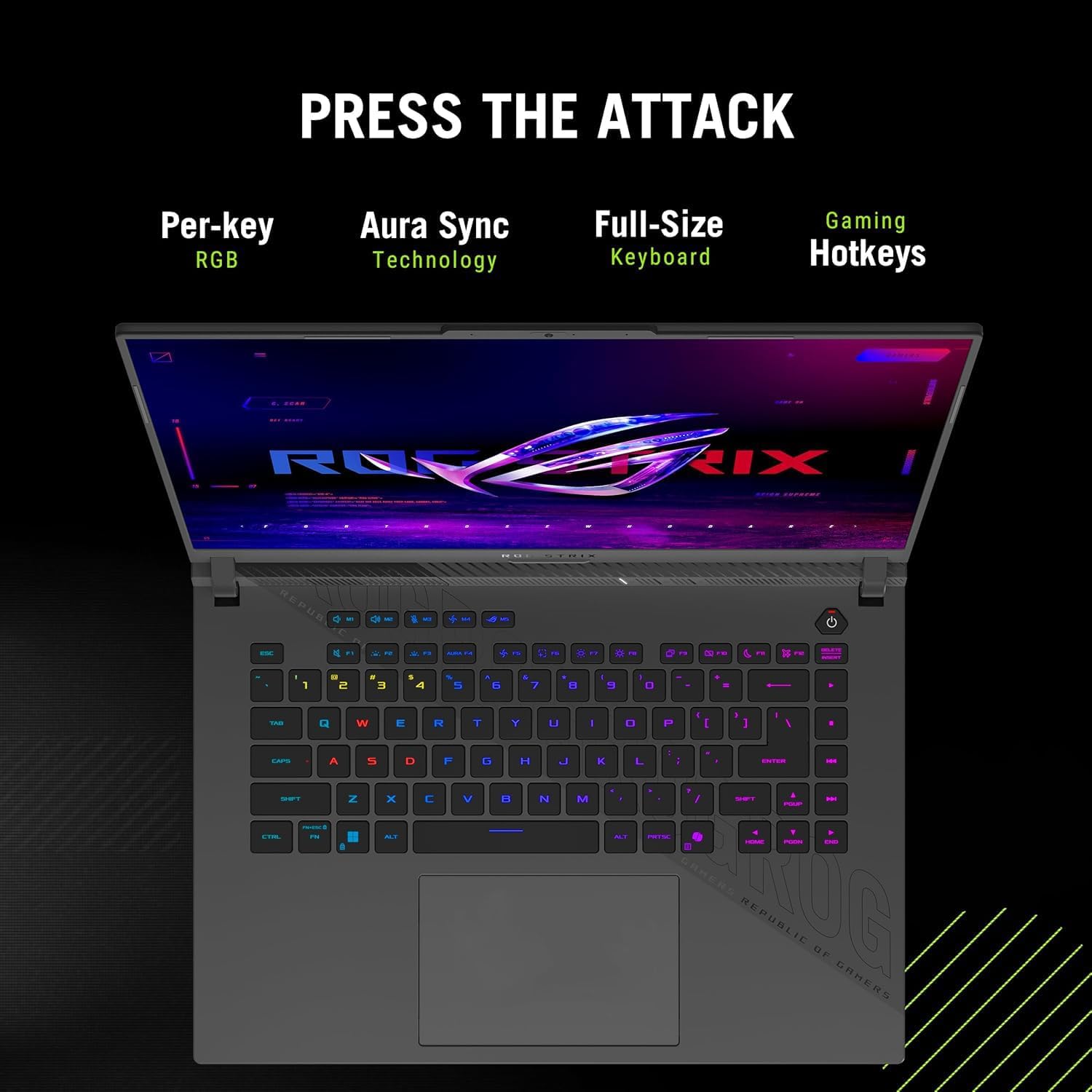 ASUS 2025 ROG Strix G16 Gaming Laptop, 16' FHD 165Hz Display, 16-Core AMD Ryzen 9 8940HX, RTX 5070 Ti (TGP 140W), MUX Switch, Window 11, w/HDMI (64GB RAM | 4TB PCIe SSD)
