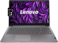Lenovo 15.6' FHD Chromebook-Intel Quad-Core N4120(> N4020) 4GB RAM,192GB Storage,(64GB eMMC+128GB SDCard),with Privacy Camera,Wi-Fi6,HDMI1.4,Chrome OS,Artic Grey
