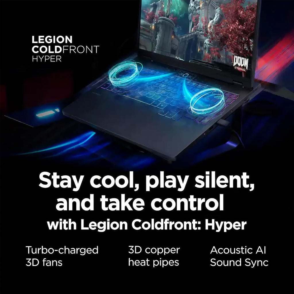 Lenovo Legion Pro 5i AI-Powered Gaming Laptop | 16' WQXGA OLED 165Hz | Intel Core Ultra 9 275HX | 32GB DDR5 1TB SSD | GeForce RTX 5070 (798 AI Tops) | RGB Backlit Wi-Fi 7 Win11 Pro w/DLCA Accessory