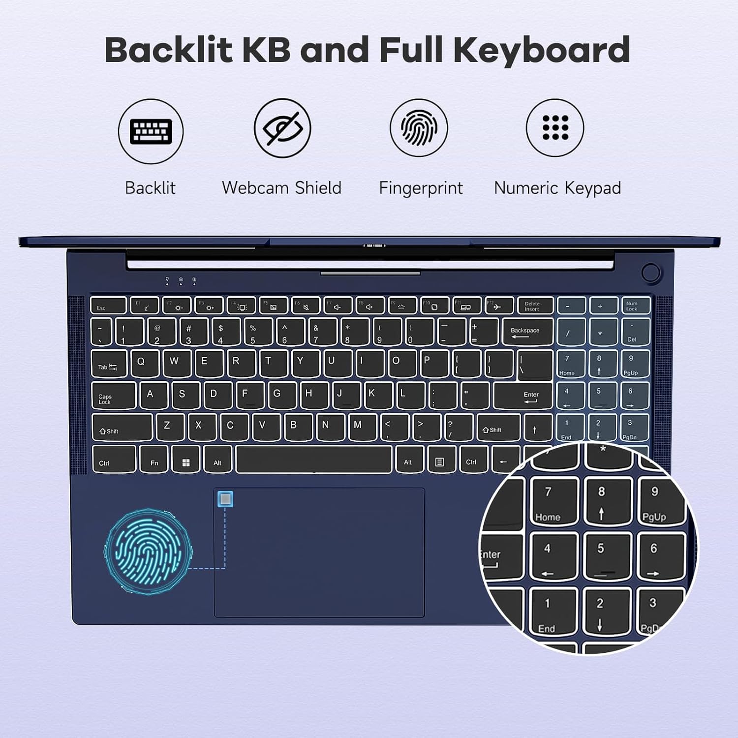NIMO 15.6' IPS FHD-Gaming-Laptop, 6 Cores AMD Ryzen 5 6600H 16GB DDR5 RAM 1TB SSD (Beat i7-1165G7, Up to 4.5GHz) AMD Radeon 660M GPU-Computer with 100W Type-C Backlit Keyboard Fingerprint