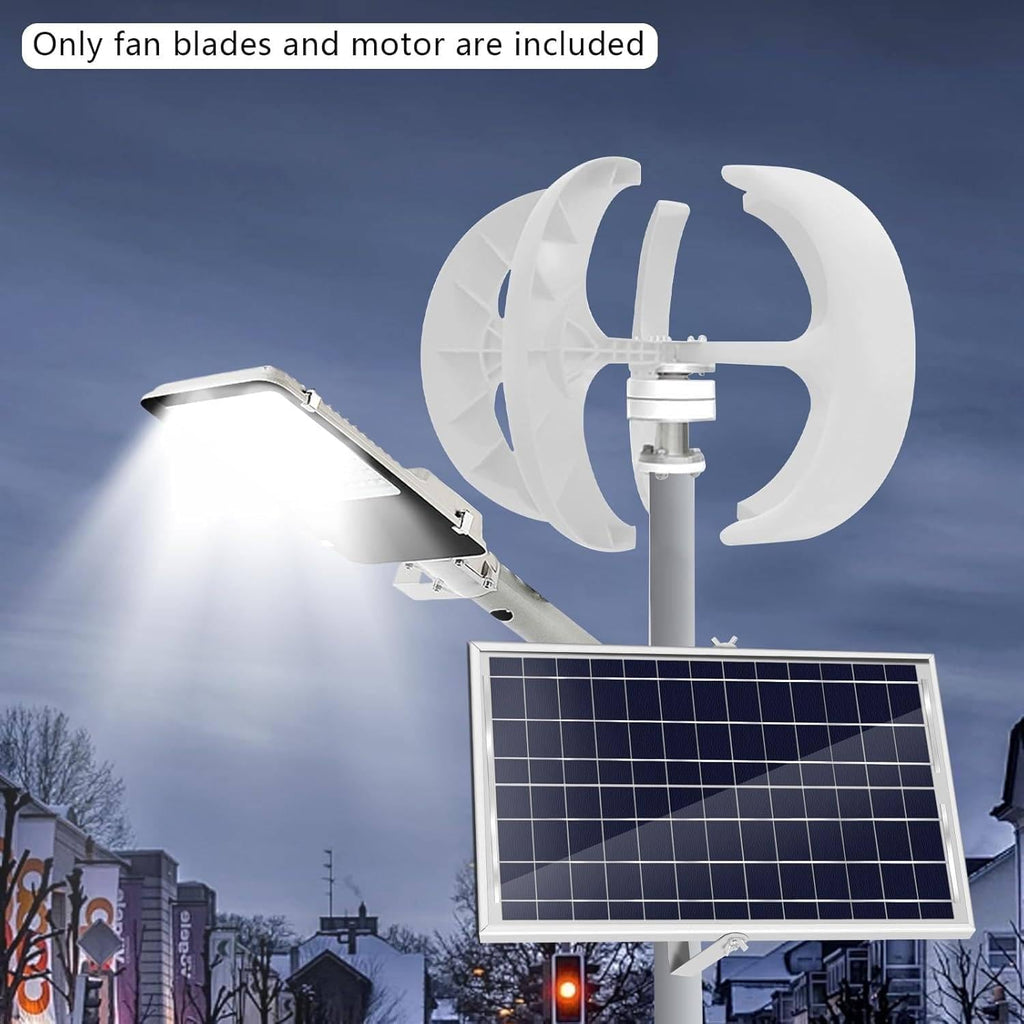 '400W 600W 800W 1000W 1200W No Noise Vertical Wind Turbine Generator Kit - 12V/24V Portable Power for Home Use, Eco-Friendly Renewable Energy Solution'