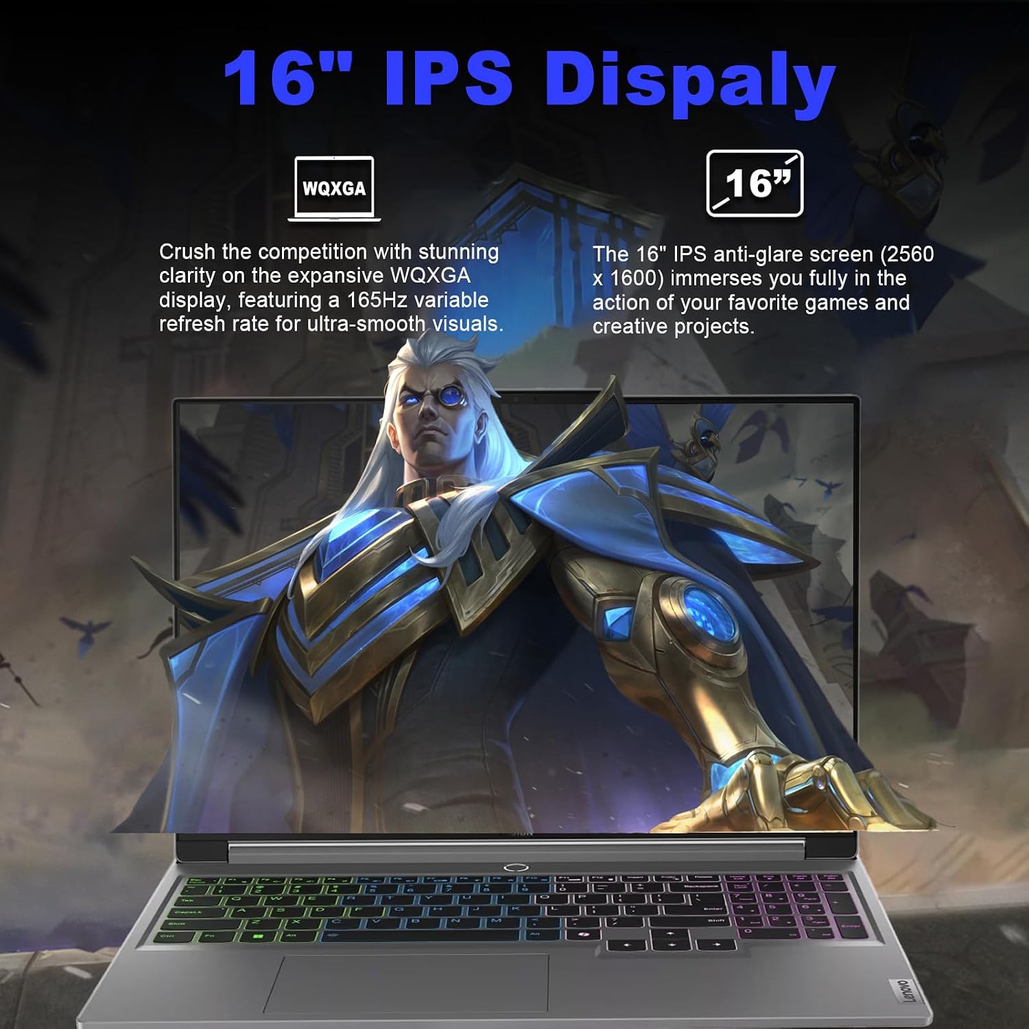 Lenovo Legion 5i, 16' 165Hz Gaming Laptop, GeForce RTX 4060(TGP 140W), Intel 24-Core i9-14900HX, 32GB DDR5 RAM, 1TB SSD, RGB Backlit KB, WiFi 6E, Mouse, Windows 11 Pro