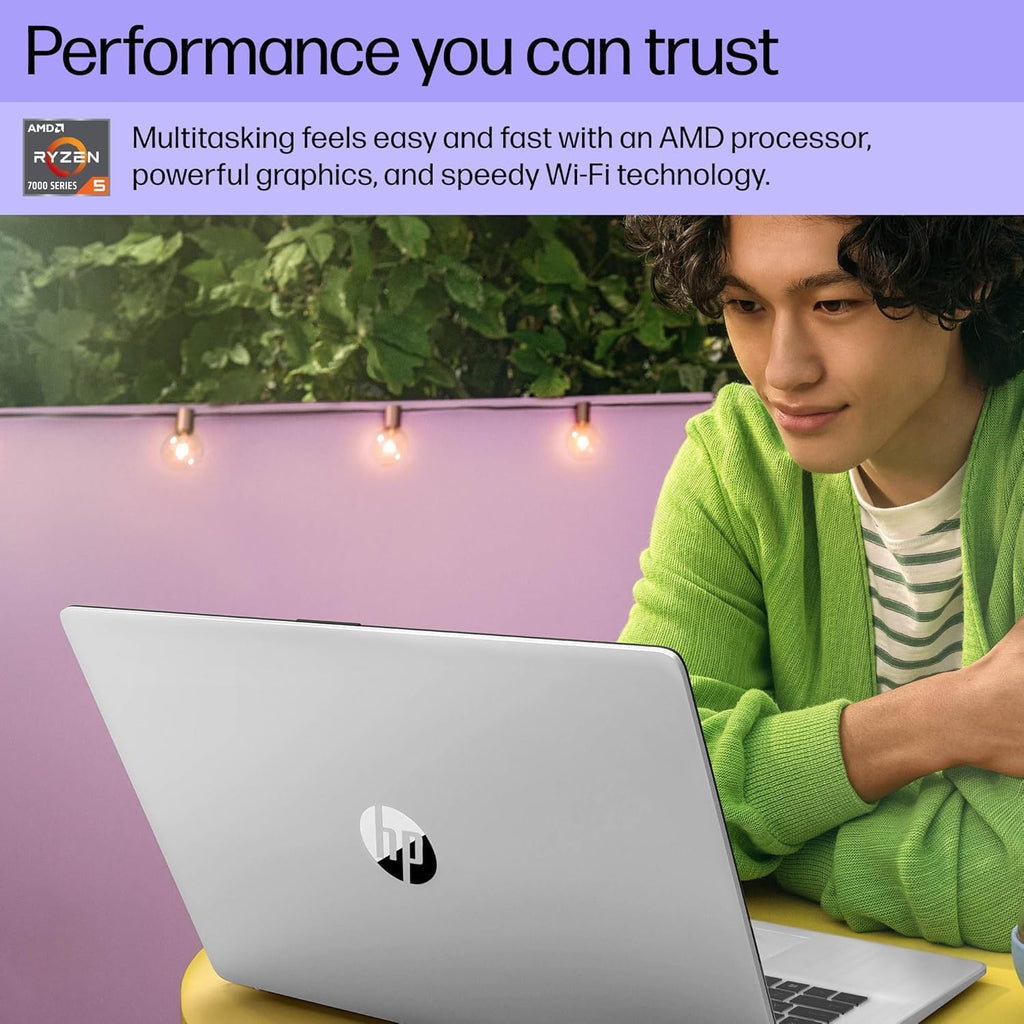HP 2025 New 17 Inch Touchscreen Laptop,17.3' HD+ Anti Glare Display, AMD Ryzen 5 7430U, AMD Radeon Graphics, 16 GB RAM, 1 TB SSD, Copilot-AI, Wi-Fi 6, Windows 11 Pro, w/Accessories