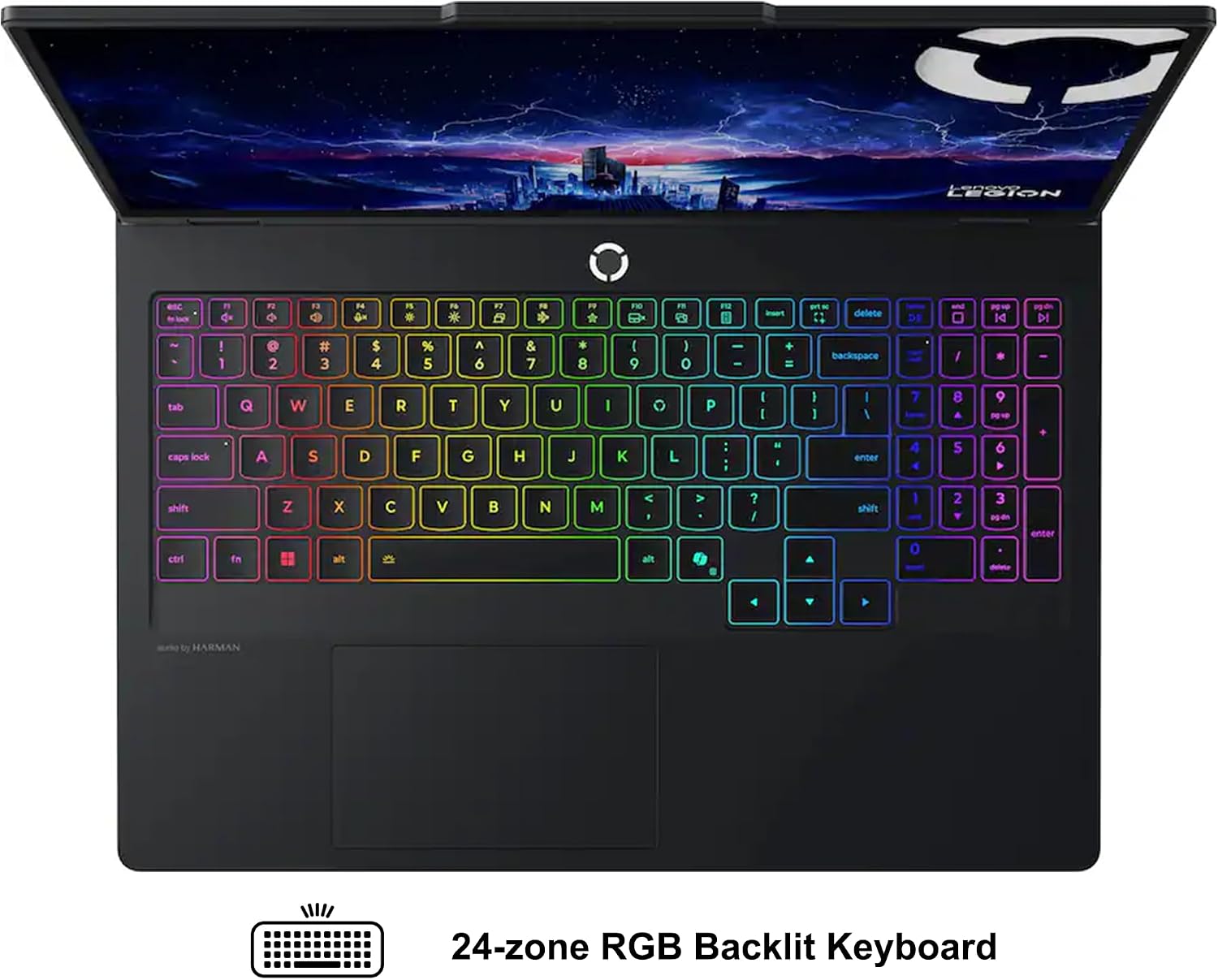 Lenovo Legion Pro 5 Gaming AI Laptop 16' WQXGA 2560x1600 OLED 165Hz Intel 24-core Ultra 9 275HX 64GB RAM 1TB SSD GeForce RTX 5070 DLSS4 (Up to 798 AI Tops) RGB Backlit Harman Wi-Fi7 Win11 ICP Hub