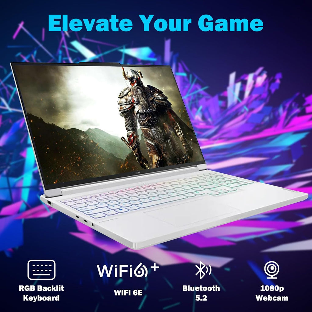 Lenovo Legion 7i Laptop, 16' WQXGA 240Hz Gaming Laptop Computer, Intel Core i7-14700HX, GeForce RTX 4060, 32GB DDR5 RAM, 2TB SSD, RGB Backlit KB, Wi-Fi 6E, Fingerprint Reader, Win 11 Pro