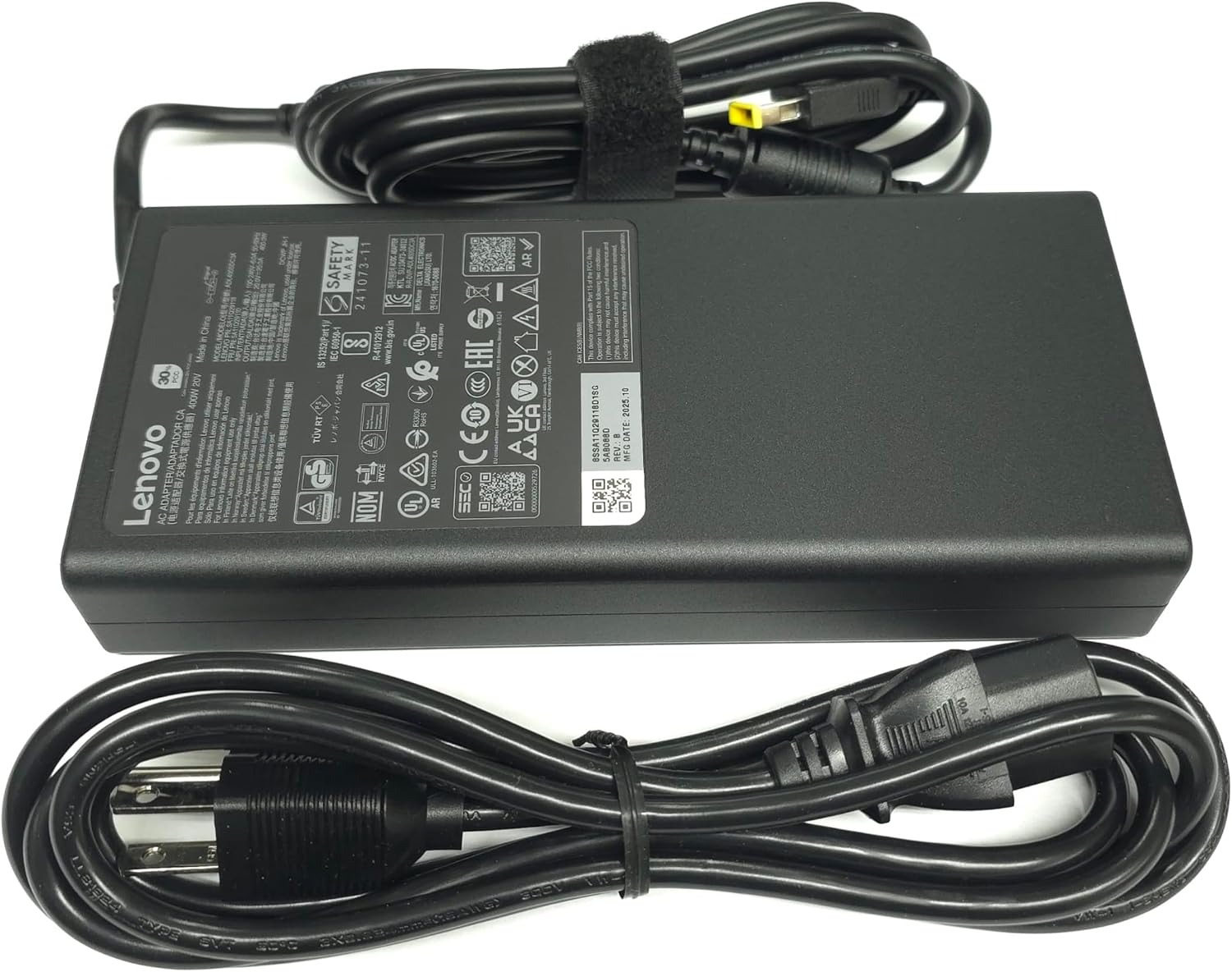 Lenovo 400W ADL400SDC3A AC Adapter for Lenovo Legion Pro 7i Gen 10 Intel 16 – inch 2025 Gaming Laptop. ADL400SCC3A.