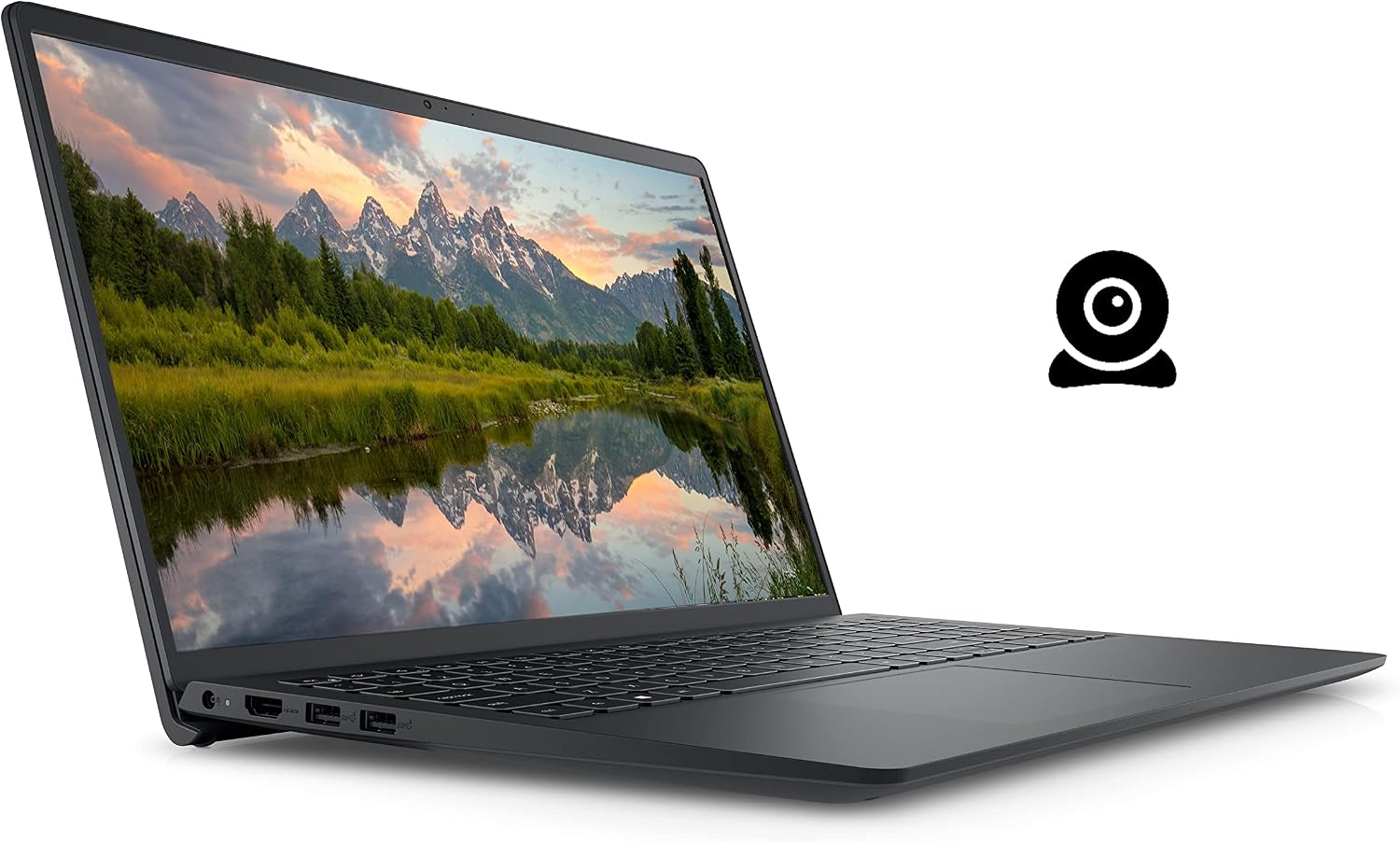 Dell 2022 Inspiron 15 15.6-inch Laptop, Intel Celeron N4020, 16GB DDR4 RAM, 1TB PCIe SSD, Webcam, HDMI, Wi-Fi, Bluetooth, Windows 11 Home, Black (Renewed)