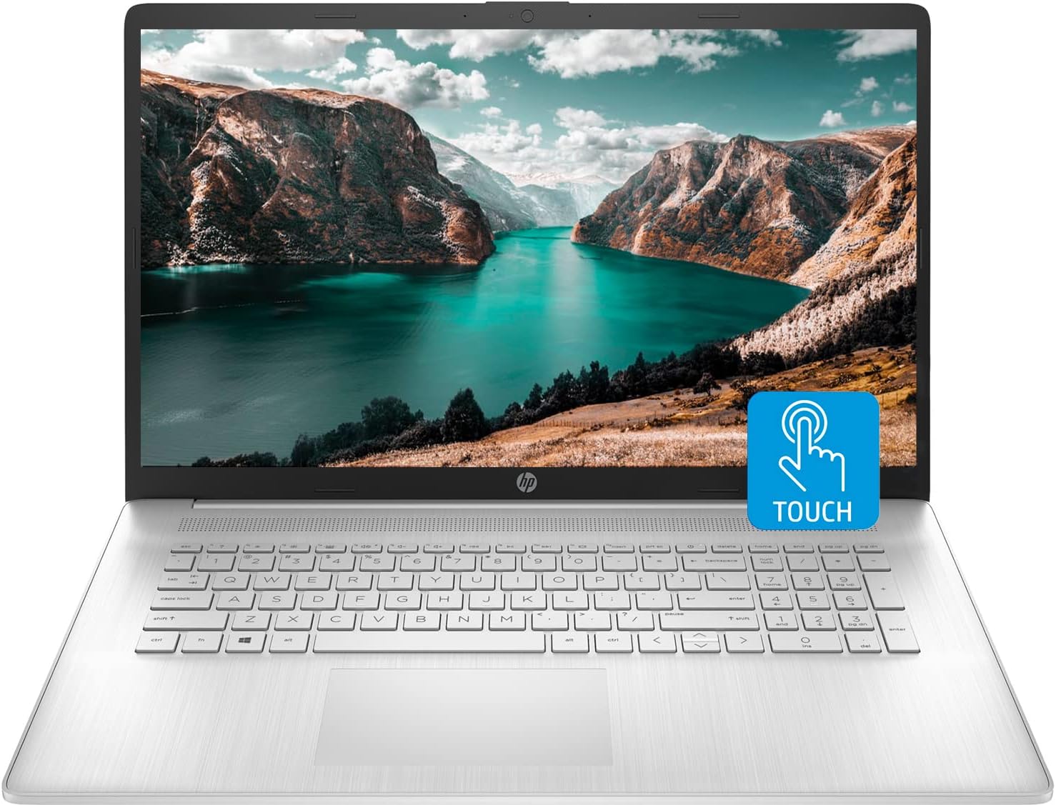 HP 17z Laptop, 17.3'' HD+ Touchscreen, Intel Core i7-1165G7 Processor, 16GB DDR4 RAM, 1TB PCIe NVMe SSD, Wi-Fi 6, Backlit Keyboard, HDMI, Windows 10 Home, Silver