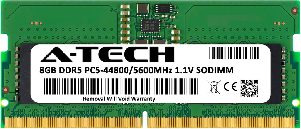 A-Tech 8GB RAM for ASUS ROG Strix G18 (2025) G815, G815LW, G815LR, G815LP, G815JPR Gaming Laptop | DDR5 5600MHz PC5-44800 SODIMM 1.1V 262-Pin Non-ECC SO-DIMM Memory Upgrade