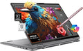 Lenovo Yoga 7 7i 2-in-1 Business Laptop (16' FHD+ Touchscreen, AMD Ryzen 7 7735U (Beat i7-1255U), 16GB RAM, 1TB SSD, IST Precision Pen), Backlit, Fingerprint, FHD IR Webcam, Win 11 Pro, Arctic Grey