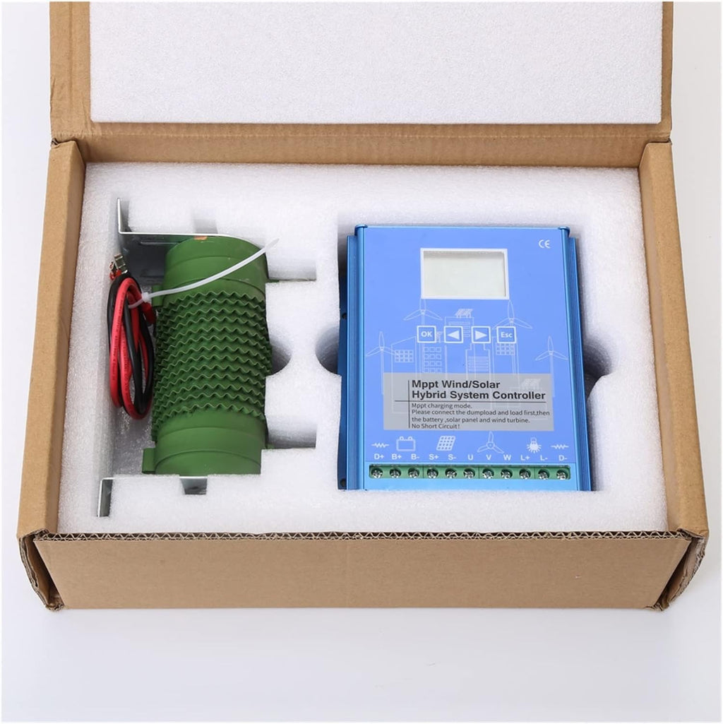Wind Solar System MPPT Hybrid Controller For Wind Turbine Generator 1000W 12V 24V 48V With Dump Load(12V 24V Auto)