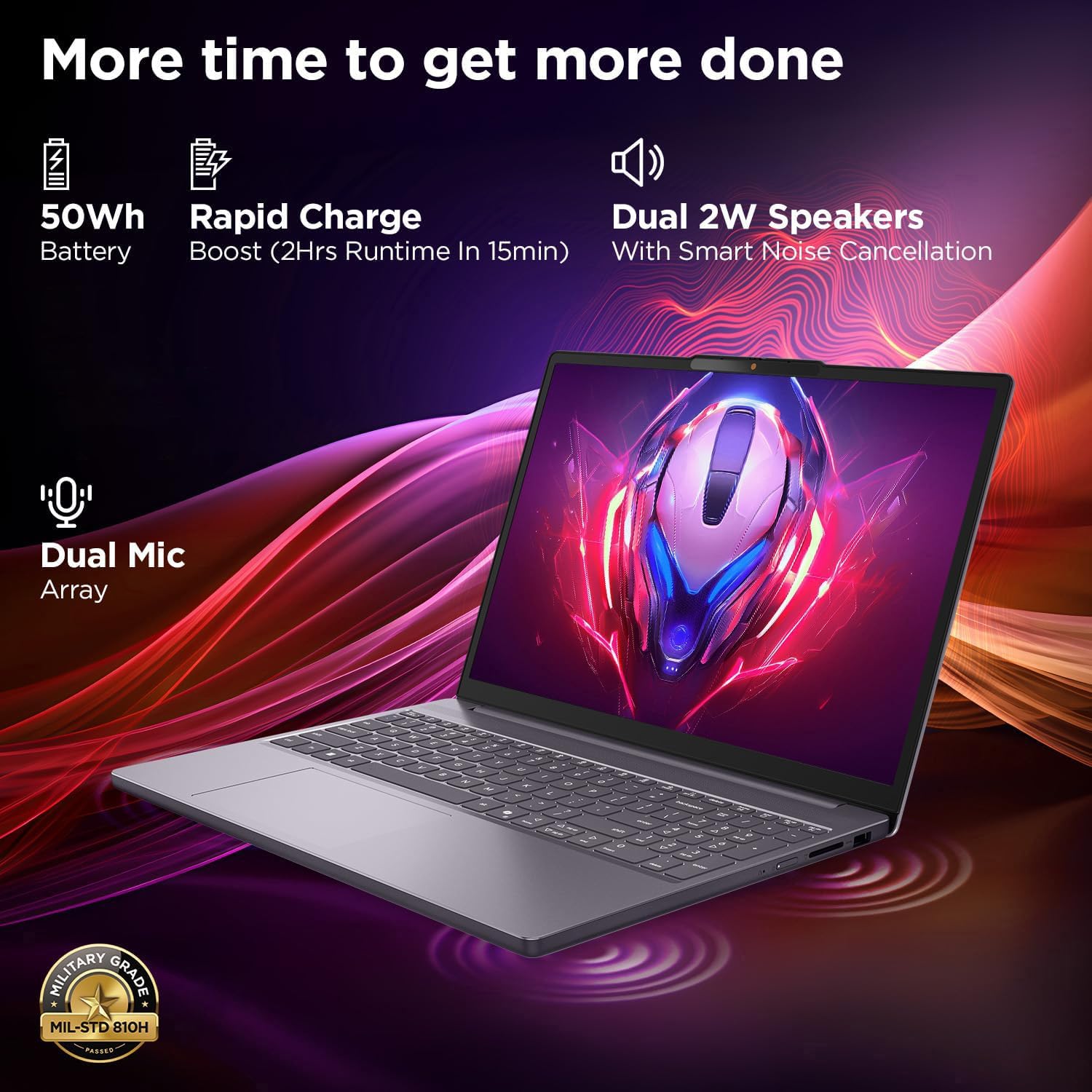 Lenovo Laptop Computer for Home Office & Education, Intel i7-13620H, 40GB DDR5, 1TB SSD (2026 Edition), with Office 365, 16', Long Battery Life & Portable Design, Copilot AI, Windows 11 Home, Gray