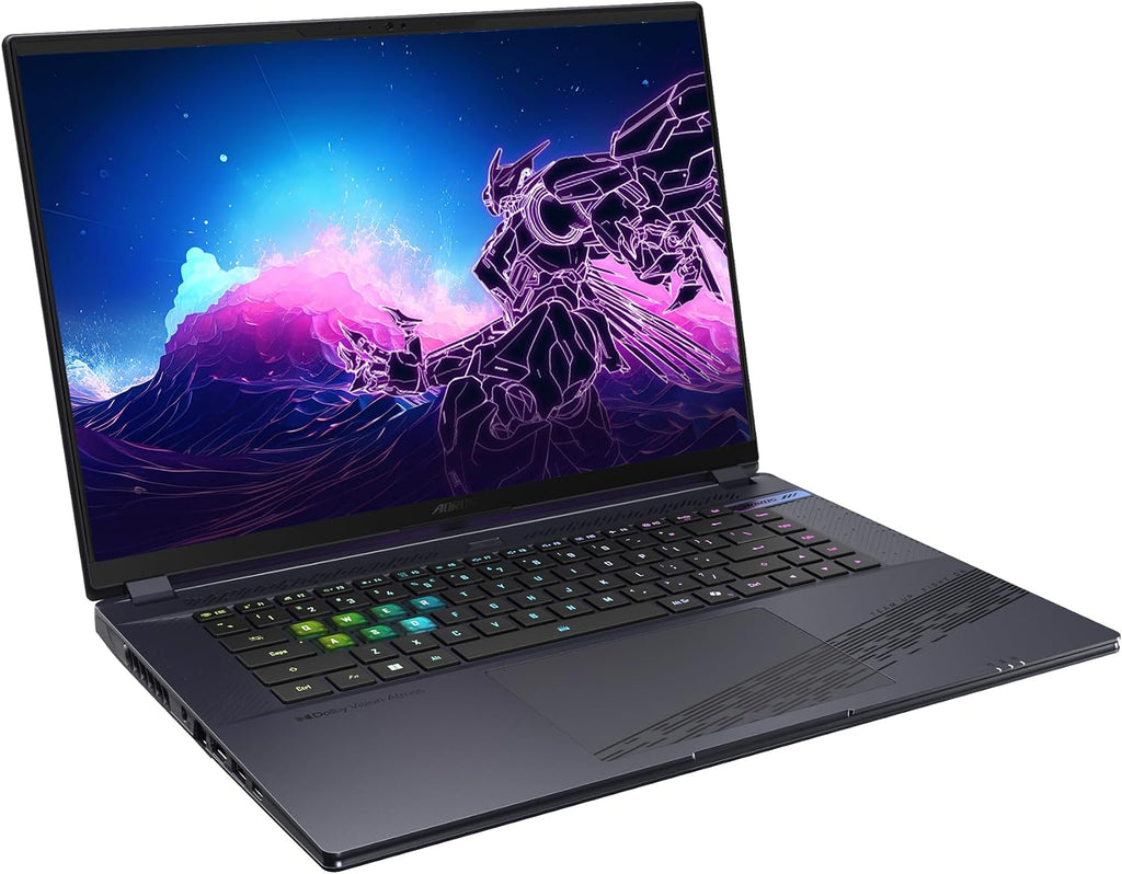 GIGABYTE - AORUS 16X (2024) Gaming Laptop - 165Hz 2560x1600 WQXGA - NVIDIA GeForce RTX 4070 - Intel i7-14650HX - 1TB SSD with 32GB DDR5 RAM - Windows 11 Home AD (AORUS 16X ASG-53USC64SH)
