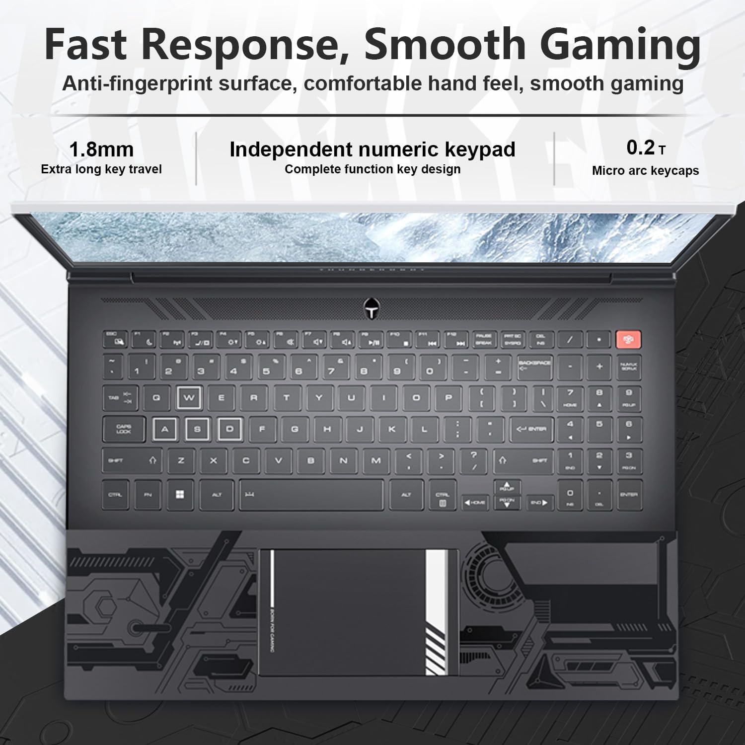 Thunderobot Zero 16 RTX 4070 Gaming Laptop, 16' WQXGA 360Hz 2.5K Display, 14th Gen Intel Core i9-14900HX, GeForce RTX 4070, 32GB DDR5 RAM, 1TB SSD, RGB Backlit KB, Wi-Fi 6, Win 11 Home, White