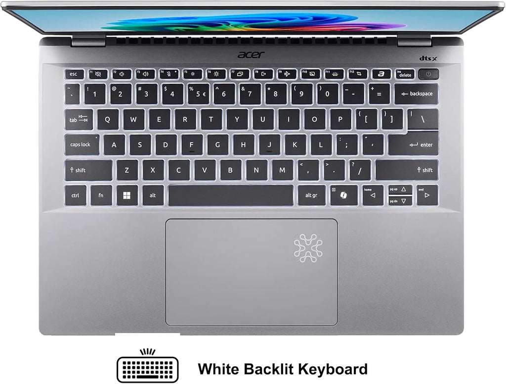 acer Swift 14 AI Portable Laptop 14' WUXGA Matte Touchscreen AMD 10-core Ryzen AI 9 365 (Up to 50 NPU Tops - Up to 73 GPU Tops) 32GB RAM 1TB SSD for Creator Business Work Win11 ICP Hub