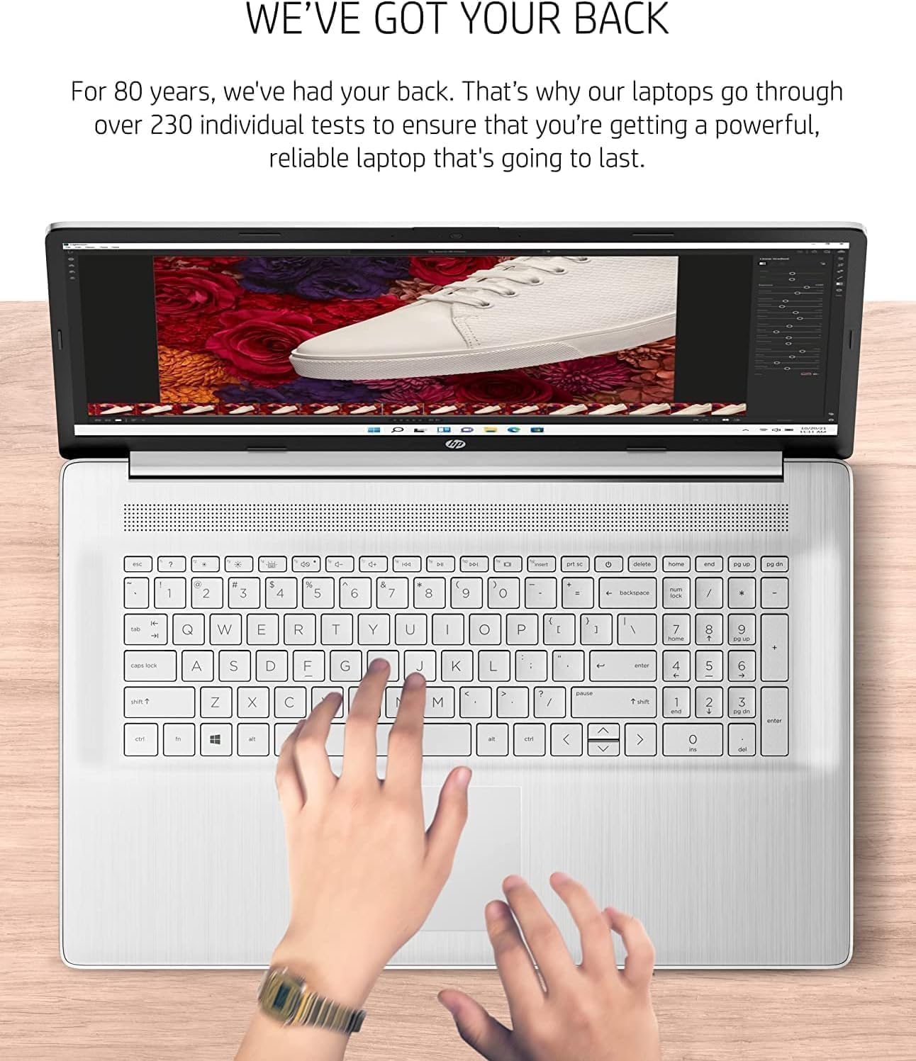 HP 17 Laptop (17.3' FHD Anti-glare, AMD 6-Core Ryzen 5 5500U, 16GB RAM, 512GB SSD, Narrow Bezel) Home & Business, Long Battery Life, Webcam, Wi-Fi, Numpad, Fast Charge, IST Hub, Win 11 Pro, Silver