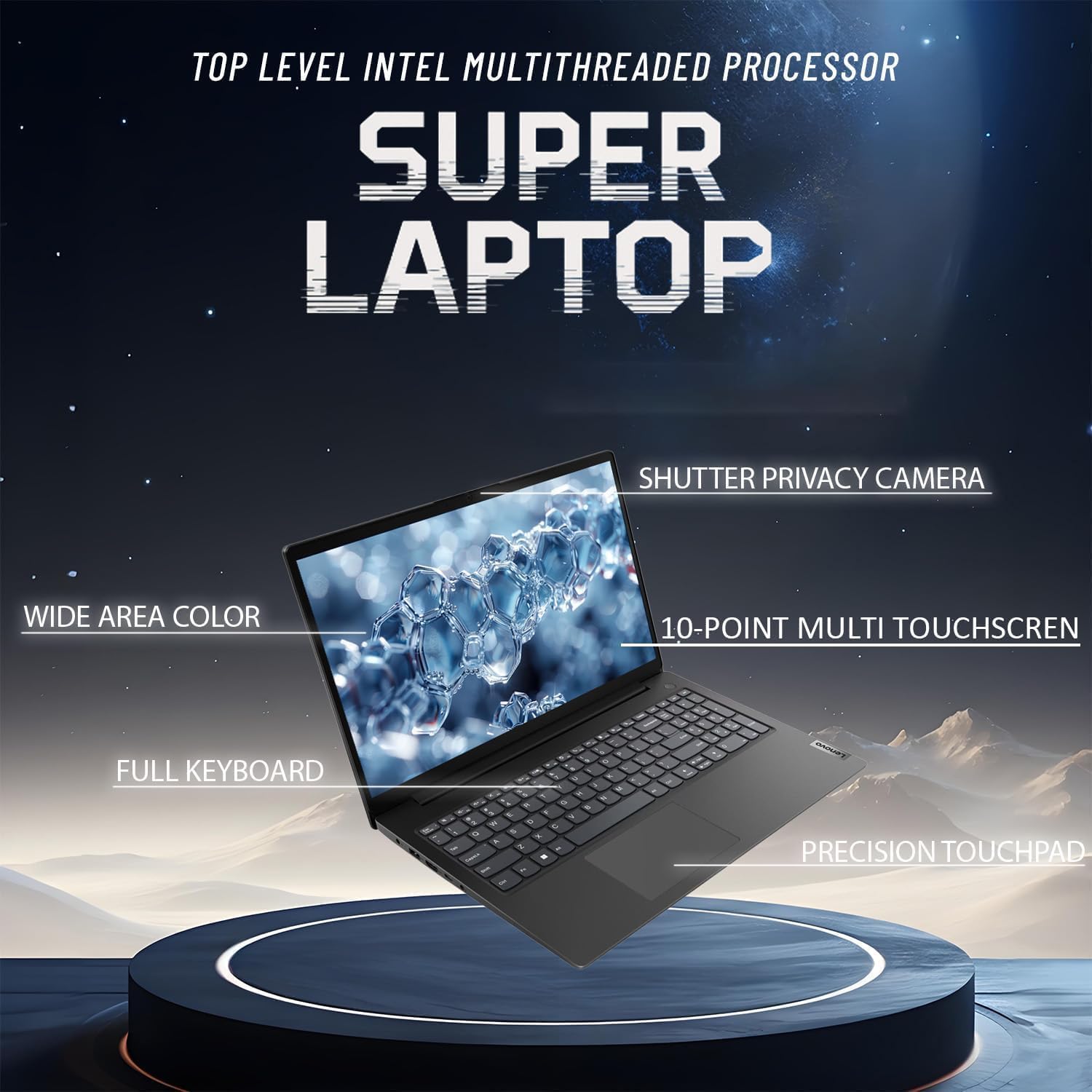 Lenovo New IdeaPad 15.6' Touchscreen Business Laptop with Office Web Apps | 8GB RAM - 1TB SSD | 2026 Edition | Intel Core i5-1335U 10-core Processor(Beats i7-1255U) | Windows 11 Home