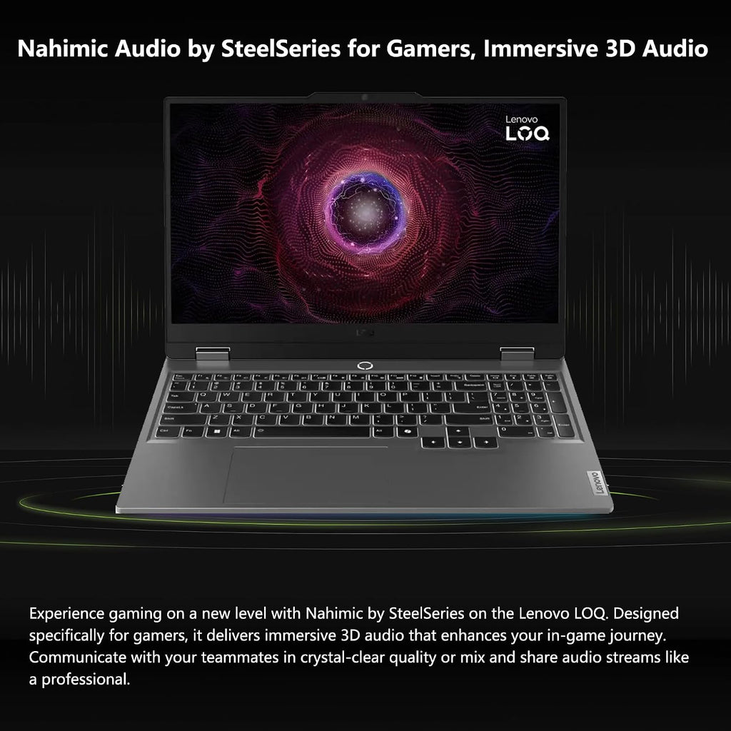 Lenovo LOQ Gaming Laptop | 15.6' FHD IPS 144Hz (100% sRGB G-SYNC) | AMD Ryzen 5 7235HS | 16GB DDR5 1TB SSD | NVIDIA GeForce RTX 4050 6GB | Backlit Wi-Fi 6 Privacy Camera Win11 w/DLCA Accessory