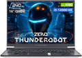 Thunderobot Zero 16 Gaming Laptop i9-14900HX RTX 4080, 16' QHD+ 240Hz 2.5K Display, 64GB DDR5 RAM, 2TB SSD, RGB Backlit KB, Wi-Fi 6, Windows 11 Home White