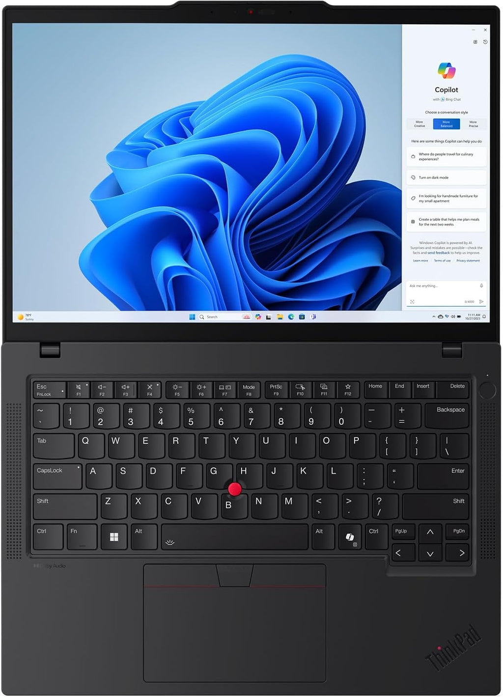 Lenovo ThinkPad T14 Gen 5 Business Laptop (14' FHD+ Touchscreen, Intel Ultra 7 155U (>i7-13700H), 32GB DDR5 RAM, 1TB SSD), 5MP Webcam, 2 Thunderbolt 4, 3-Yr WRT, IST Hub, AI PC, Windows 11 Pro