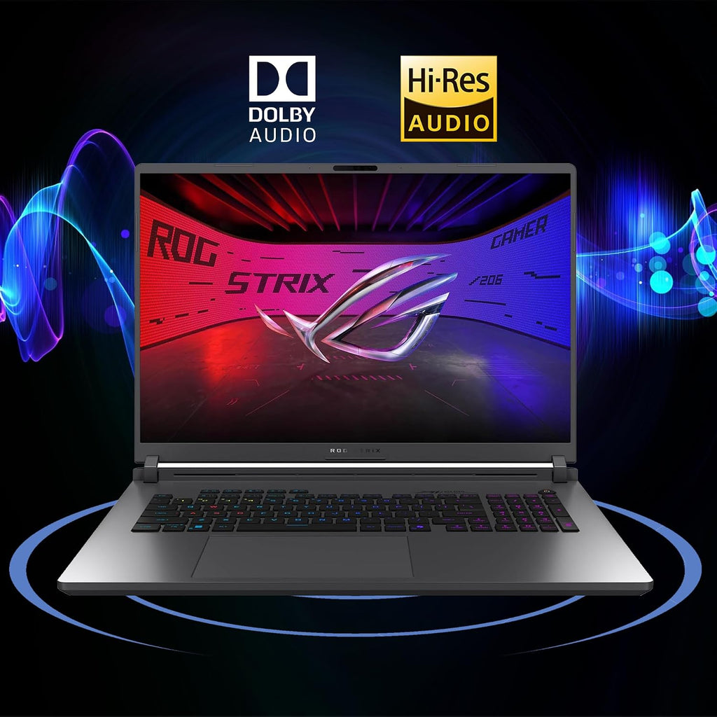 ASUS ROG Strix G18 G815 Gaming AI Laptop 18' 2560x1600 240Hz (100% DCI-P3) Intel 24-core Ultra 9 275HX 32GB RAM 2TB SSD GeForce RTX 5070 (Up to 798 AI Tops) RGB Backlit Win11Pro ICP Hub/