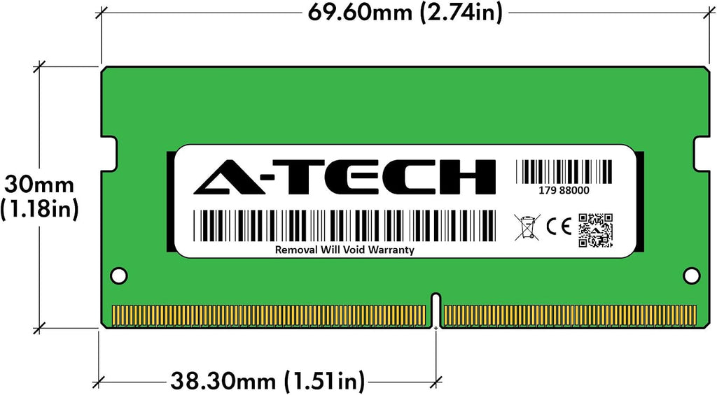 A-Tech 16GB Kit (2x8GB) RAM for Acer Predator Helios 300 PH315-51 Gaming Laptop | DDR4 2666MHz SODIMM PC4-21300 (PC4-2666V) Memory Upgrade Modules