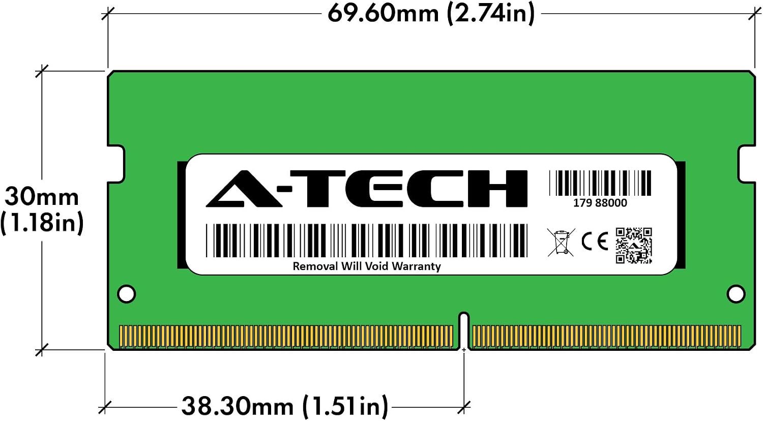 A-Tech 16GB Kit (2x8GB) RAM for Acer Predator Helios 300 PH315-51 Gaming Laptop | DDR4 2666MHz SODIMM PC4-21300 (PC4-2666V) Memory Upgrade Modules