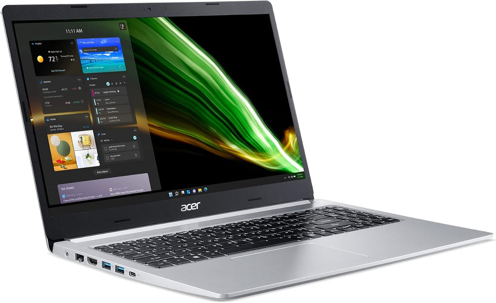 acer Aspire 5 A515-45-R74Z Slim Laptop | 15.6' Full HD IPS | AMD Ryzen 5 5500U Hexa-Core Mobile Processor | AMD Radeon Graphics | 8GB DDR4 | 256GB NVMe SSD | WiFi 6 | Backlit KB | Windows 11 Home