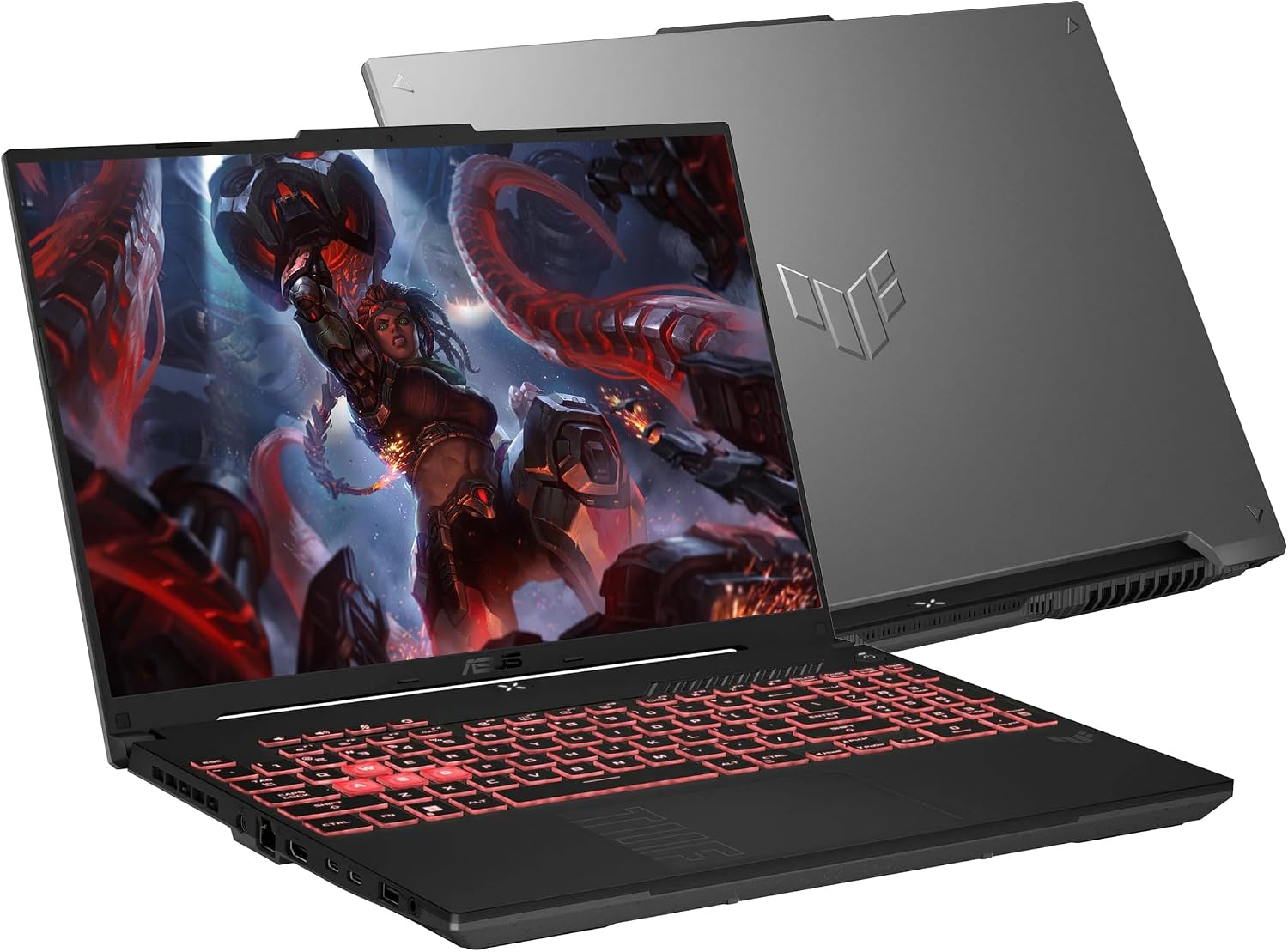 ASUS Gaming Laptop TUF A16, 16' WUXGA 144Hz, 16GB DDR5 RAM, 1TB SSD, AMD Ryzen 7 7445HS, NVIDIA GeForce RTX 4050, RGB Backlit KB, Wi-Fi 6, HDMI, Windows 11 Pro, w/BWE Accessories