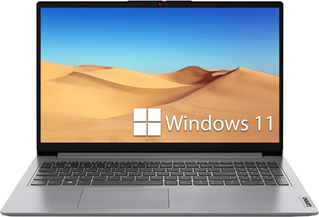 Lenovo IdeaPad 1 15.6' HD Laptop, AMD Athlon Silver 3050U Processor, 8GB RAM, 128GB PCIe SSD, AMD Radeon Graphics, Numeric Keypad, HD Webcam, HDMI, WiFi 6, Grey, Windows 11 (Renewed)