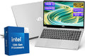 15.6-FHD-Laptop Student-Laptop, 16GB RAM 256GB SSD, Intel Pentium Quad-Core N100 Processor (Up to 3.4GHz) Backlit Keyboard Fingerprint WiFi 6 BT5.2 Business-Laptop, 2 Years Warranty Windows 11 Laptop