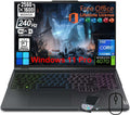 Lenovo Legion Pro 5i Gaming Laptop, Intel 24-Core i9-14900HX, GeForce RTX 4070, 16' WQXGA 240Hz Display, Win 11 Pro, w/Office Lifetime & External DVD Drive, RGB Backlit KB (64GB DDR5, 2TB SSD)