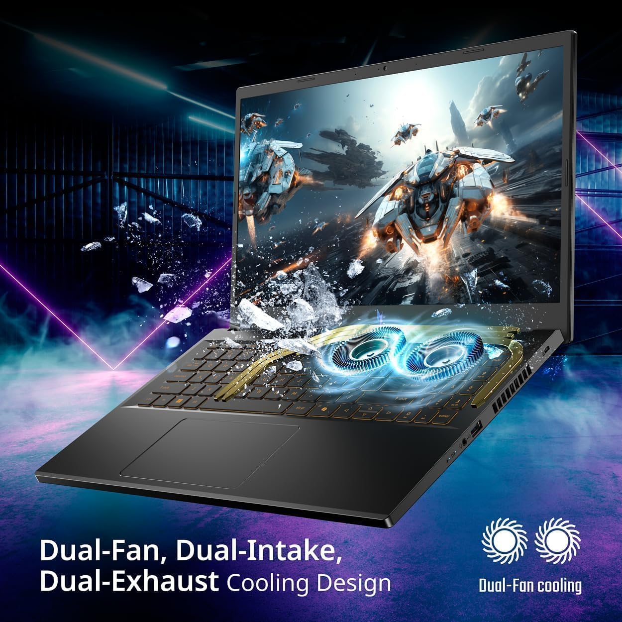 ASUS TUF A16 Gaming Laptop - AMD Ryzen 5 7535HS Beat i7-10875H - RTX 4050-32GB RAM| 1TB SSD -Backlit Keyboard RGB - 16' WUXGA 144Hz -Windows 11 -Video Editing -Portatil Gamer PC