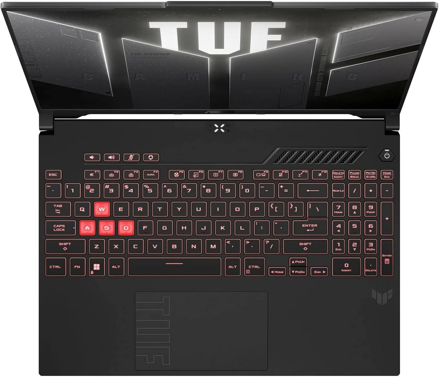 ASUS TUF Gaming A16 Laptop: AMD Ryzen 7 7445HS, 16' Full HD+ 145Hz Display, NVIDIA GeForce RTX 4050, 32GB DDR5 RAM, 1TB SSD, Backlit Keyboard, Windows 11 Pro