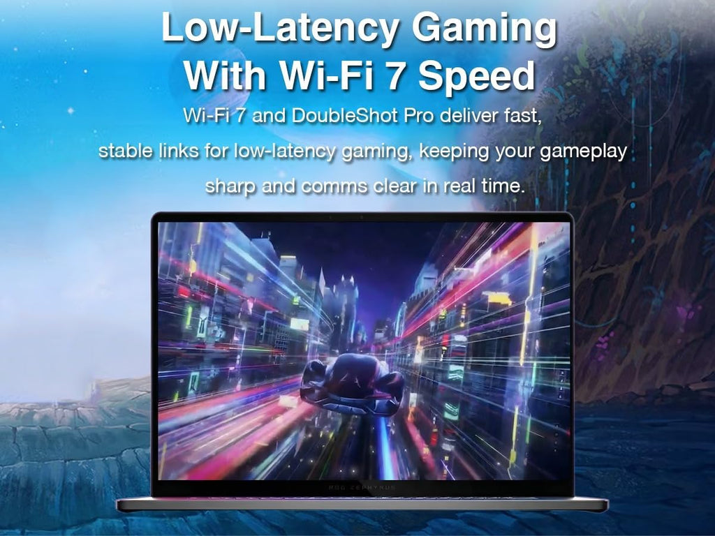 ASUS ROG Zephyrus G16 AI Gaming Laptop 16.0' ROG Nebula OLED FHD+ Display (Intel Ultra 9-285H, GeForce RTX 5080 16GB, 32GB LPDDR5X, 4TB SSD, RGB KB, Wi-Fi 7, BT 5.4, Win11Pro) w/DKZ USB Port Expander