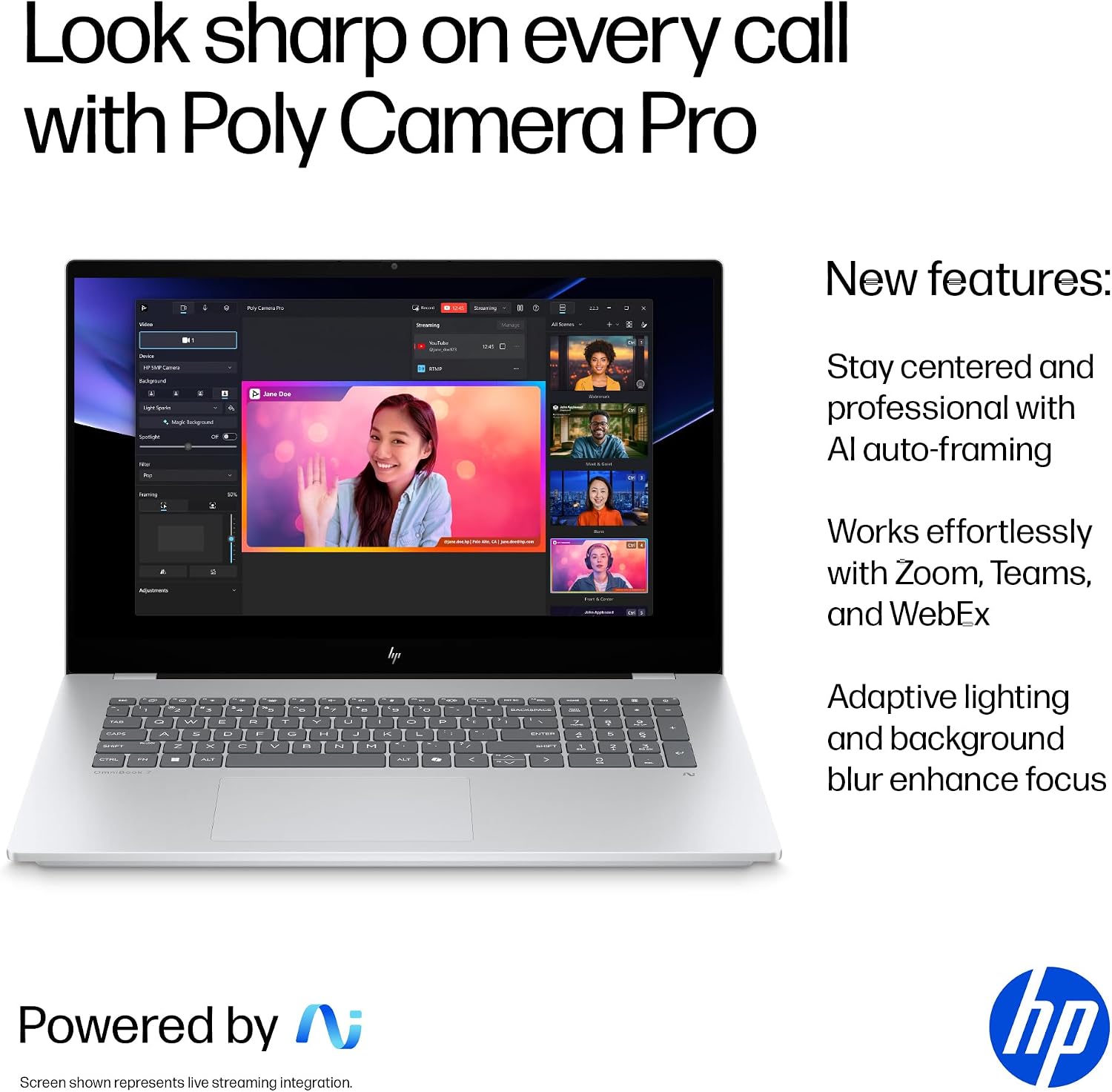 HP OmniBook 7 17.3'(Next Gen Envy17) Touchscreen Business Laptop, GeForce RTX 4050, Intel Evo Core Ultra 7 Series 2 258V(>Ultra 9 185H), Copilot+ AI, Backlit KB, W/Stylus, Win11 Home(32GB|1TB SSD)